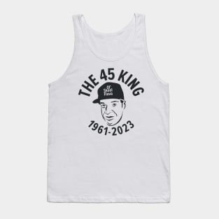 Remembering the 45 King - A Tribute to a Rap Legend - R.I.P Tank Top